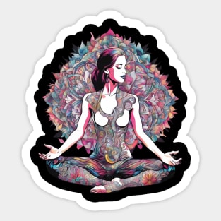 Vinyasa Yoga Sticker